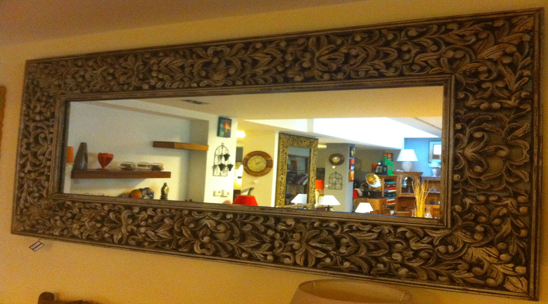 Mirror frame installation