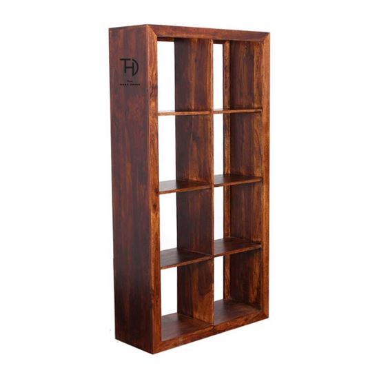 Alpha Design Bookcase Honey - The Home Dekor