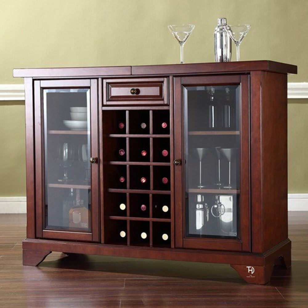 Zambo Bar Cabinet - The Home Dekor