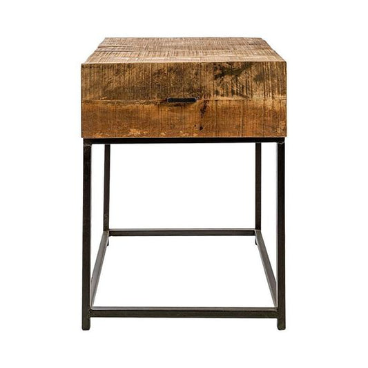 Empire End Table with Drawer - The Home Dekor