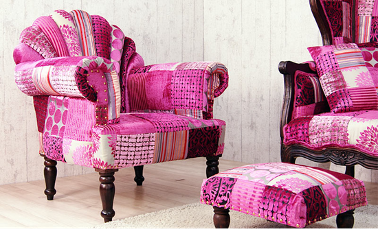 Peacock Pink Sofa