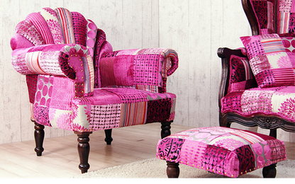 Peacock Pink Sofa