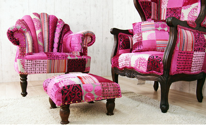 Peacock Pink Sofa