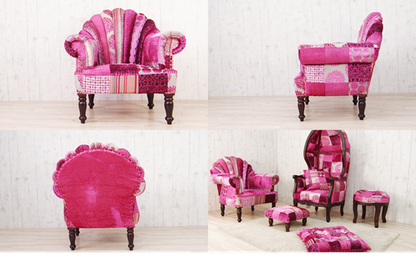 Peacock Pink Sofa