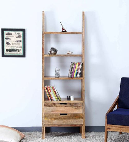 LadWing Natural Bookcase - The Home Dekor