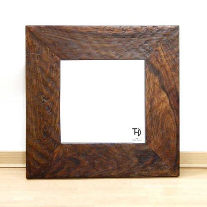 Distress mirror frame