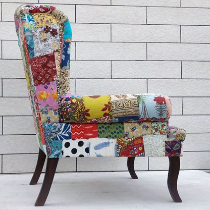 Cotton Patch Wing Chair