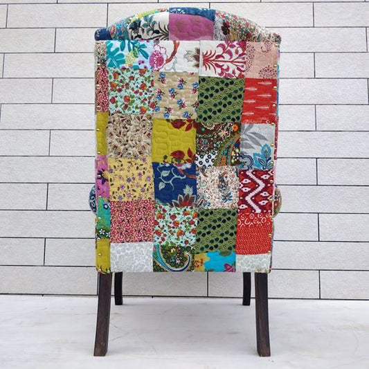Cotton Patch Wing Chair