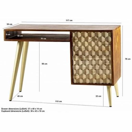 Sahara Study Table - The Home Dekor