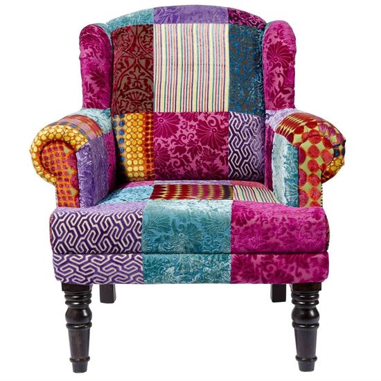 Maharaja Wing Chair Velvet