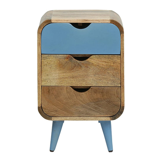 Braithwaite Bedside Table Blue