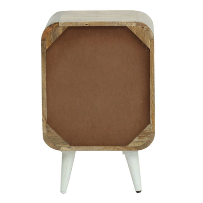 Braithwaite Bedside Table White - The Home Dekor